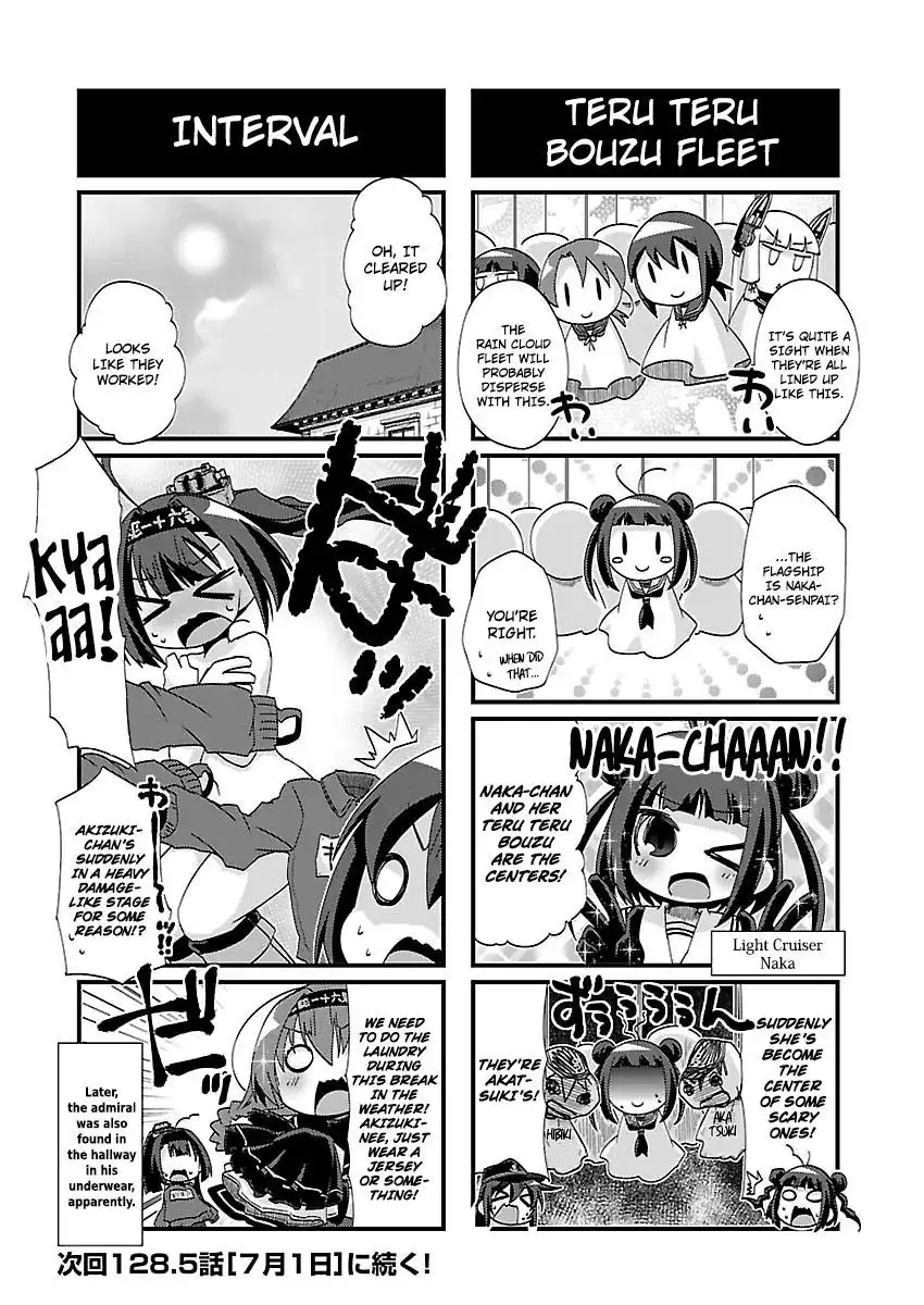 Kantai Collection - Kankore - 4-koma Comic - Fubuki, Ganbarimasu! Chapter 128 6